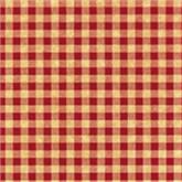 Red Kraft Gingham Tissue